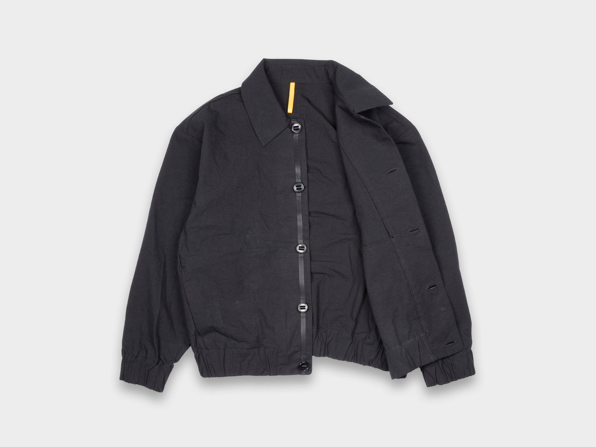 R21S3 "Gum Shirt" Black Wool