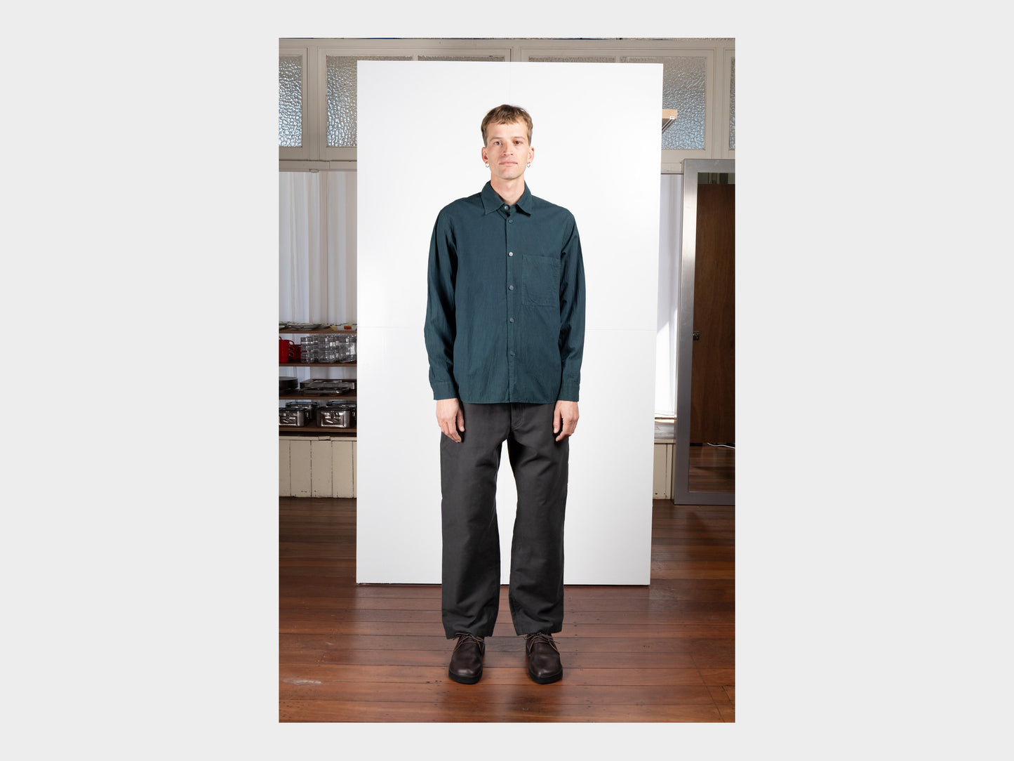 R21S4 "OD Shirt" Indigo / Fukugi