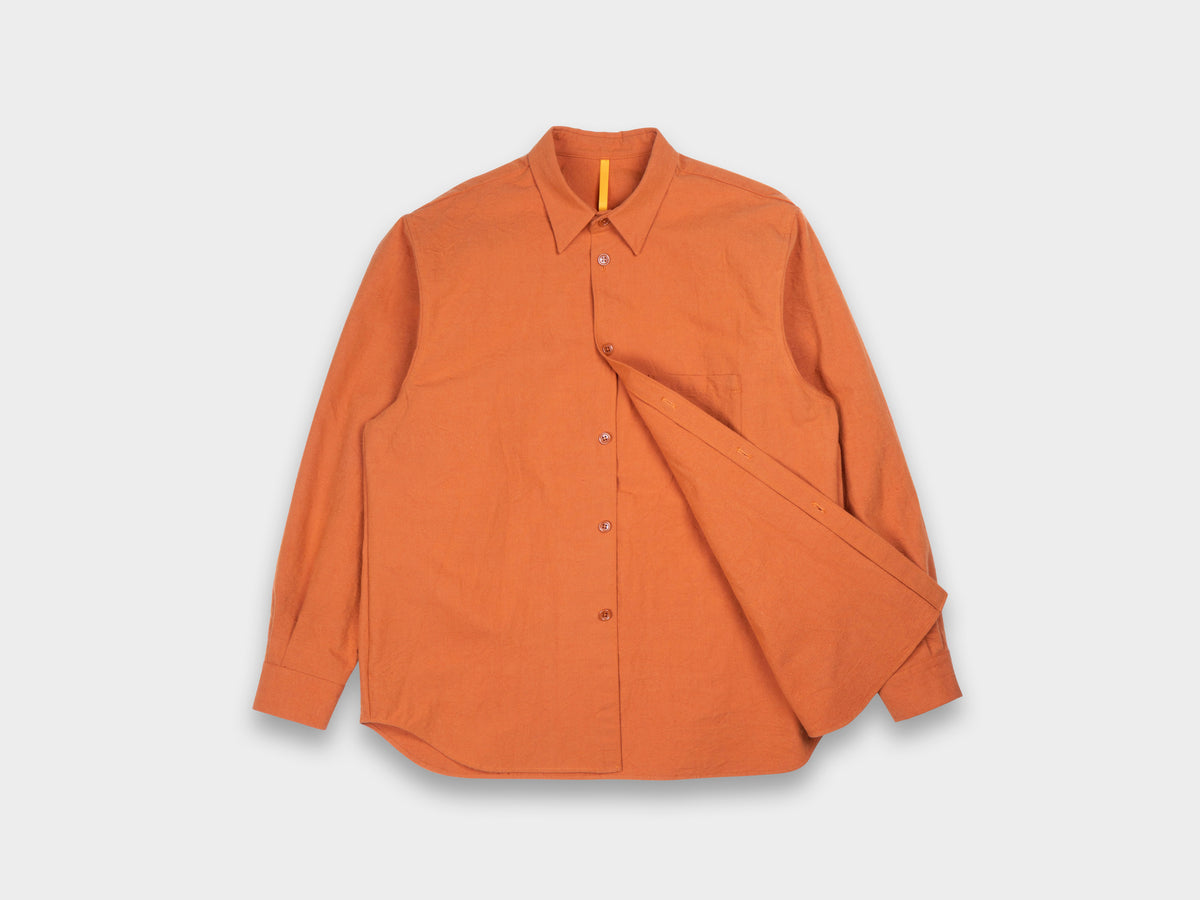 R21S8 "Weather Shirt PK" Rust Wool