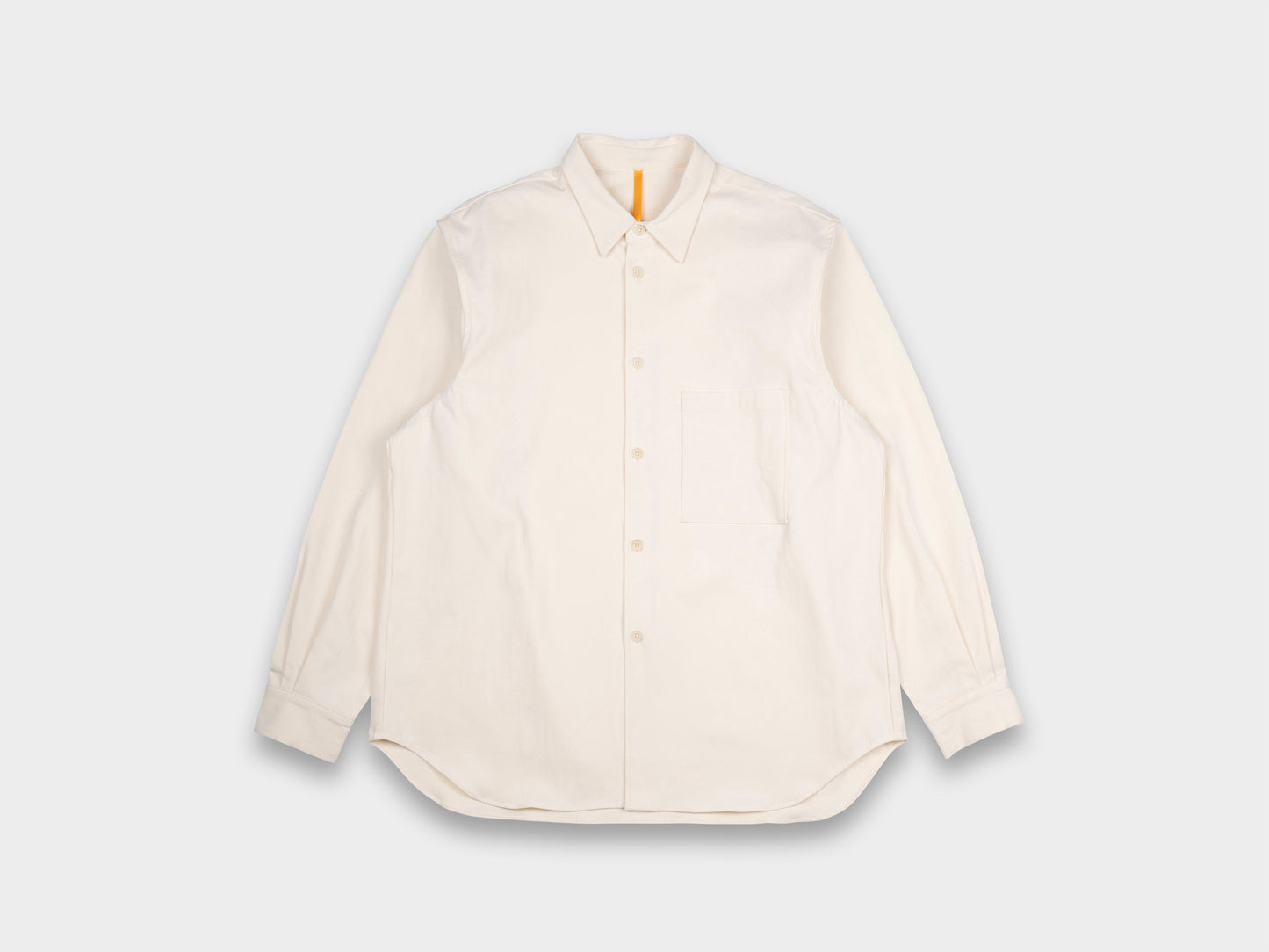 R21S8 "Weather Shirt PK" Unbleached Tricotine