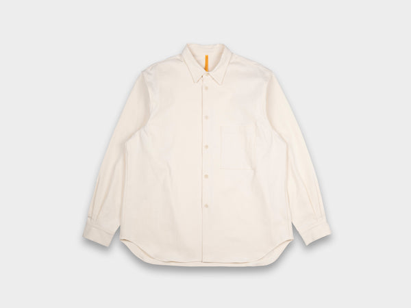 R21S8 "Weather Shirt PK" Unbleached Tricotine