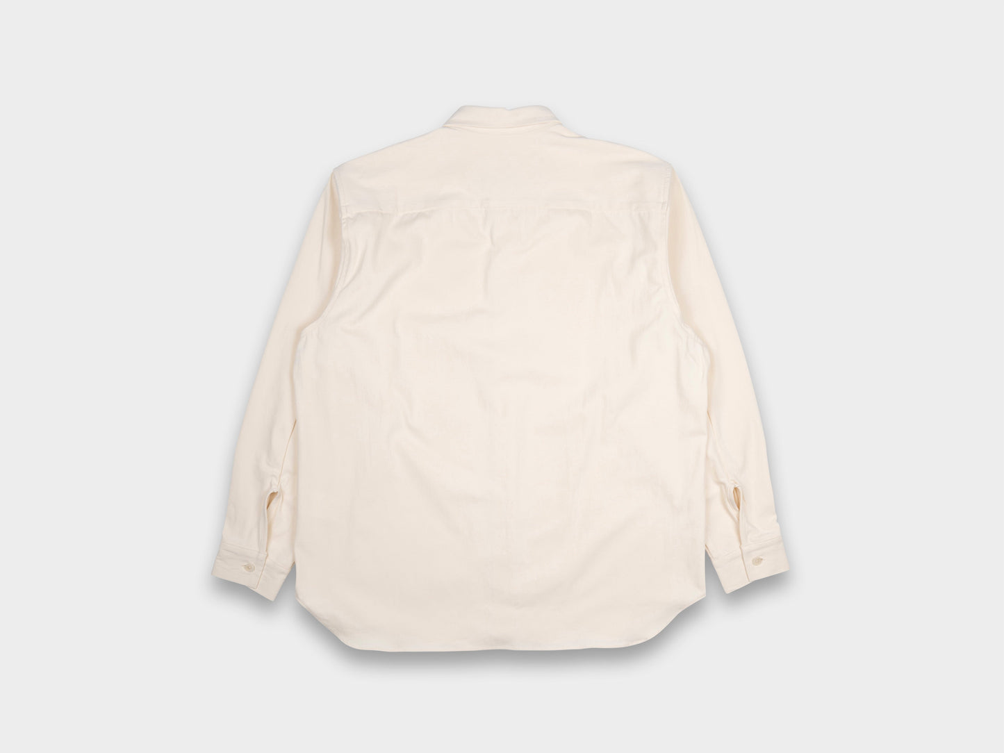 R21S8 "Weather Shirt PK" Unbleached Tricotine