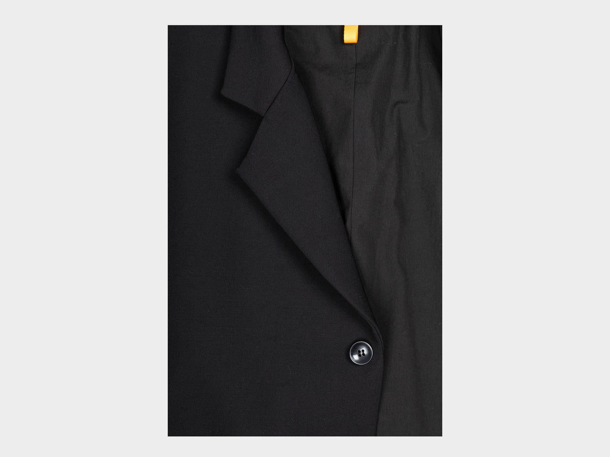 R21Y2 "Patch Blazer" Black Impact Wool
