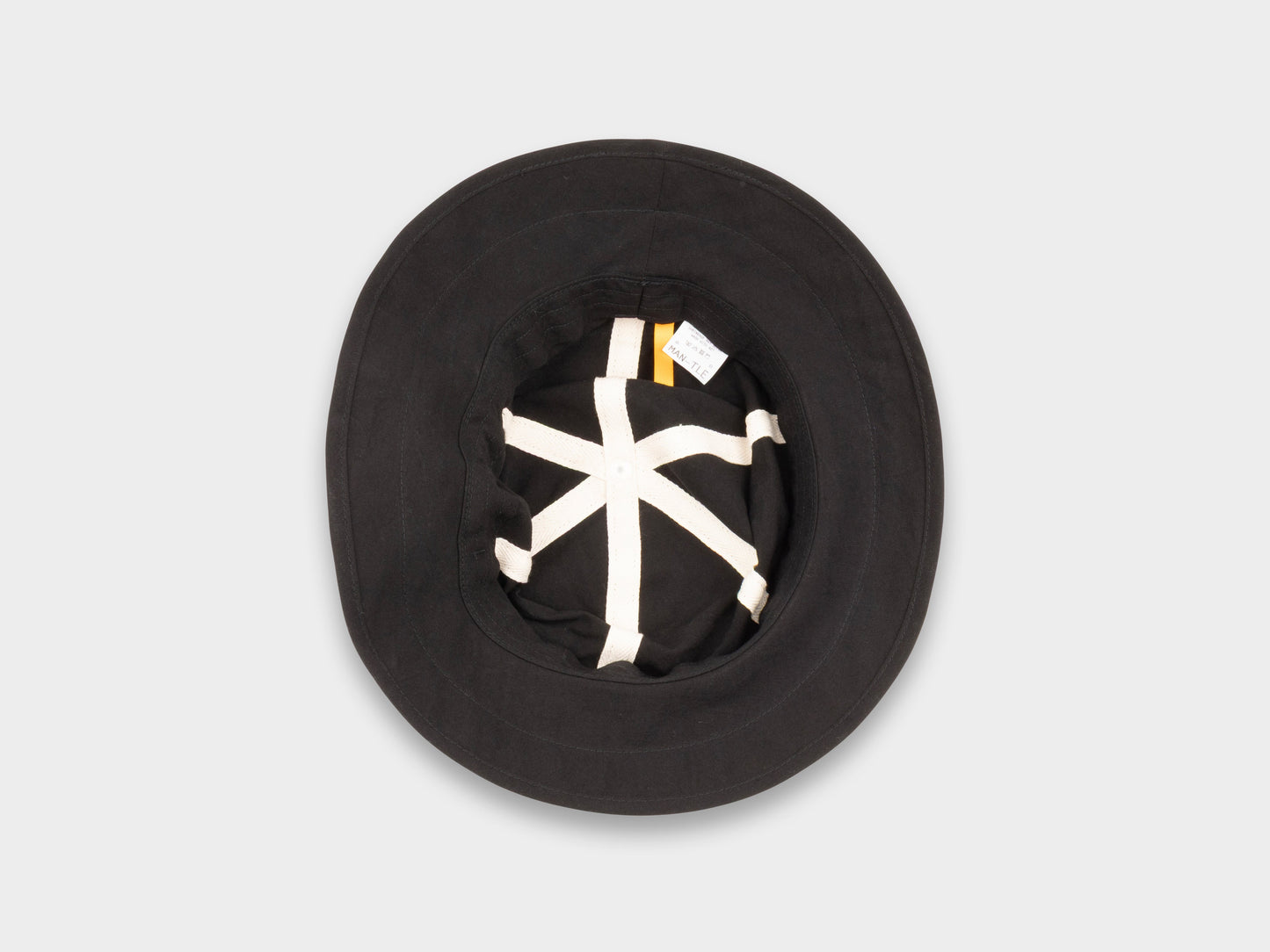 SPC2 "Wide Hat" Roll–dyed Black Linen