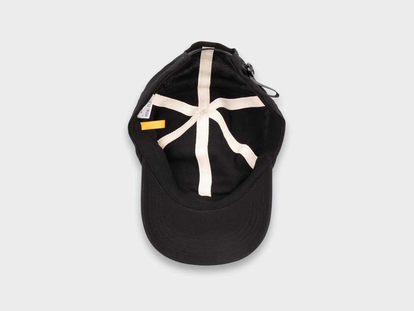 SPC3 "Deep Cap" Roll–dyed Black Linen