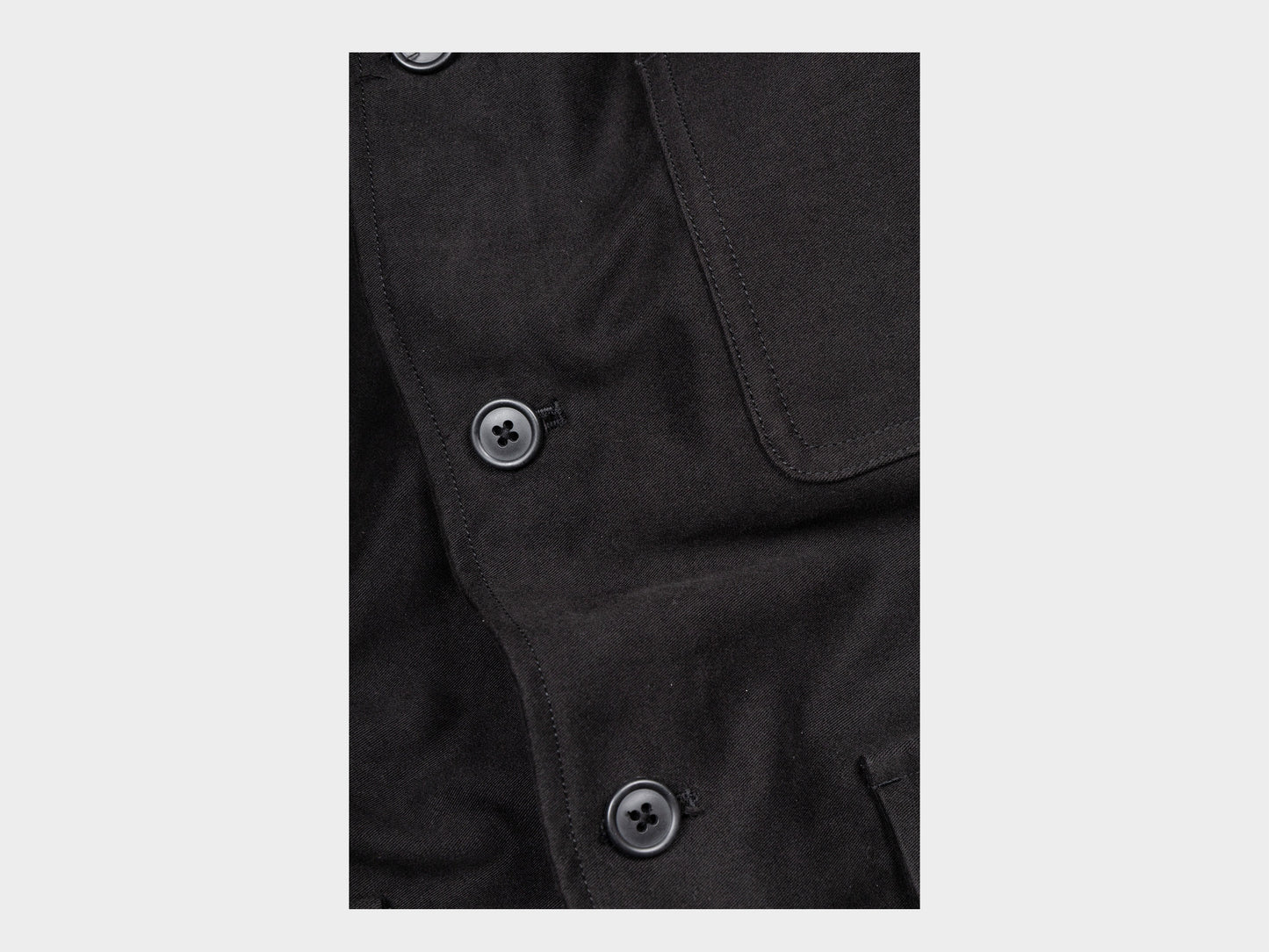 R0J2 "Jebok Jacket" Black Moleskin