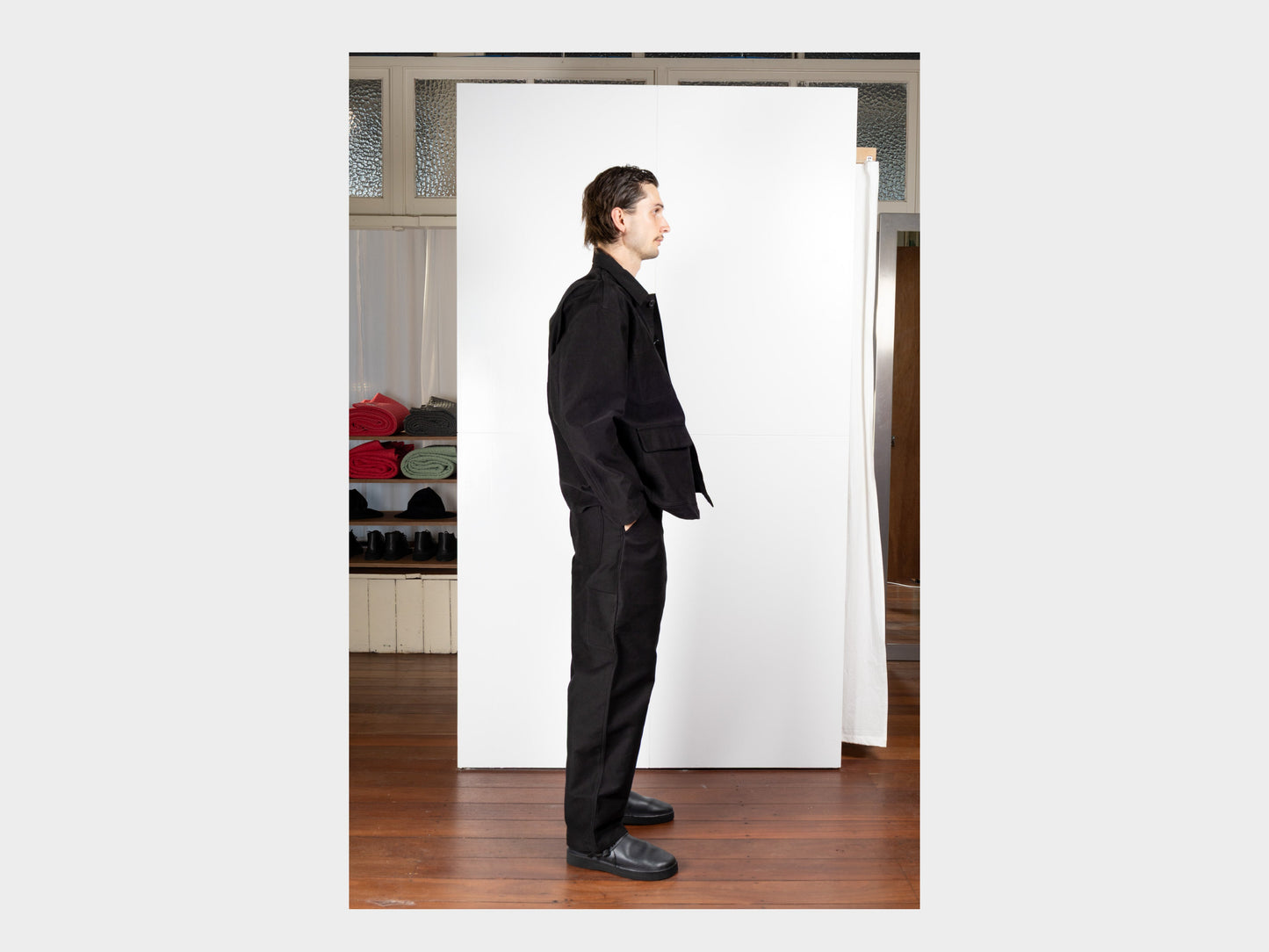 R0J2 "Jebok Jacket" Black Moleskin