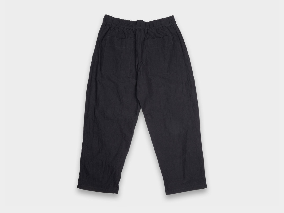 SPP6 "Easy Pants" Black Linen