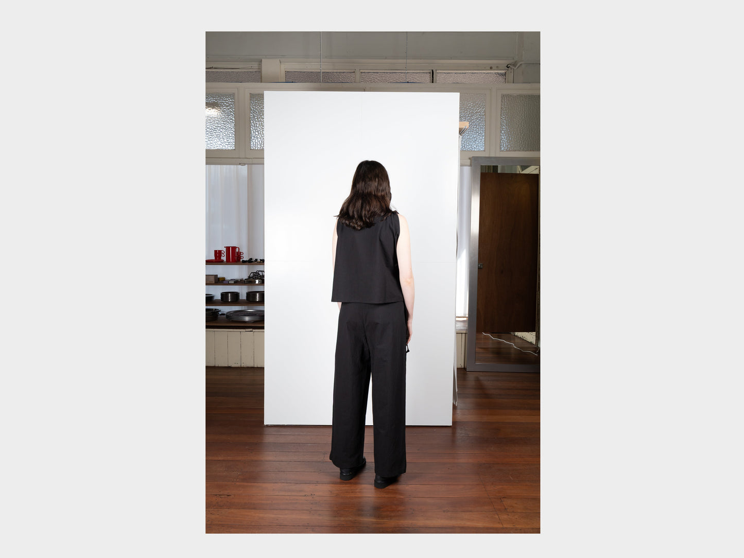 W-R0P3 "Soft Pants" Black Weather