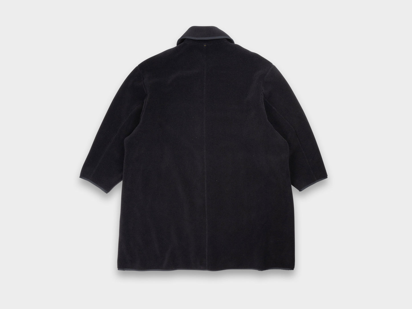 W-R19F1 "Balmacaan Coat" Black 300