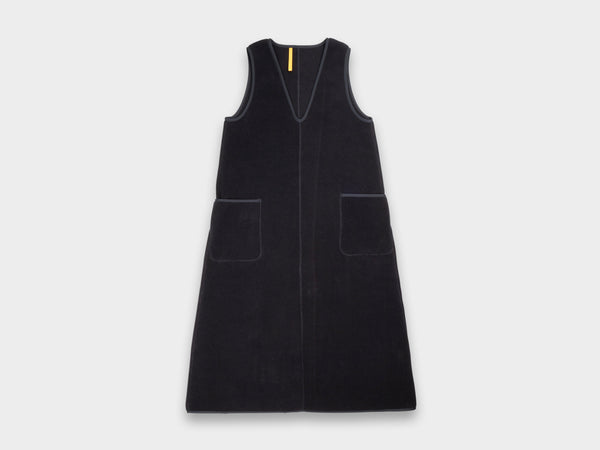 W-R19F5 "V Dress" Black 300