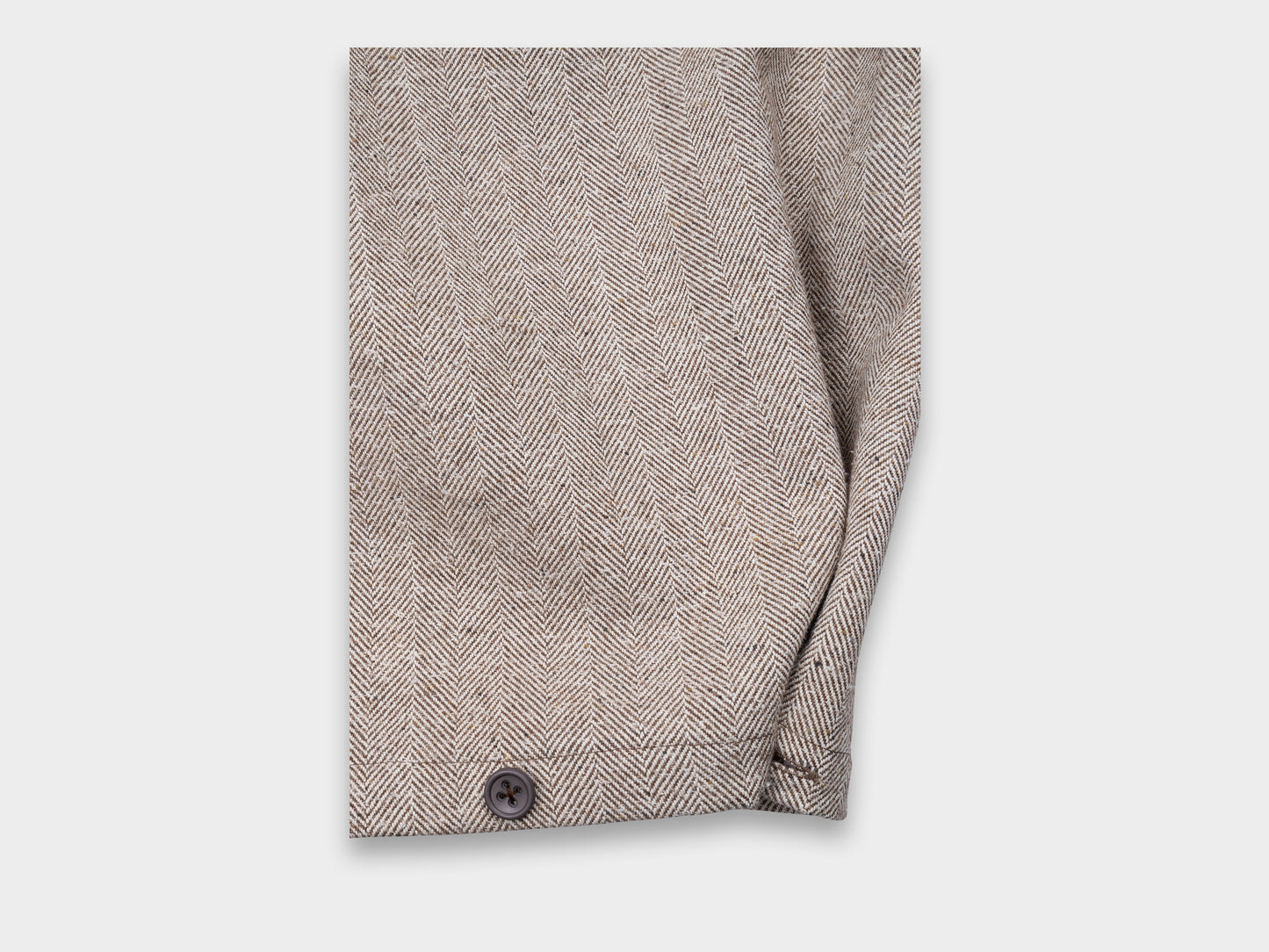 W-R19P3 "Bucket Pants" Gravel Herringbone