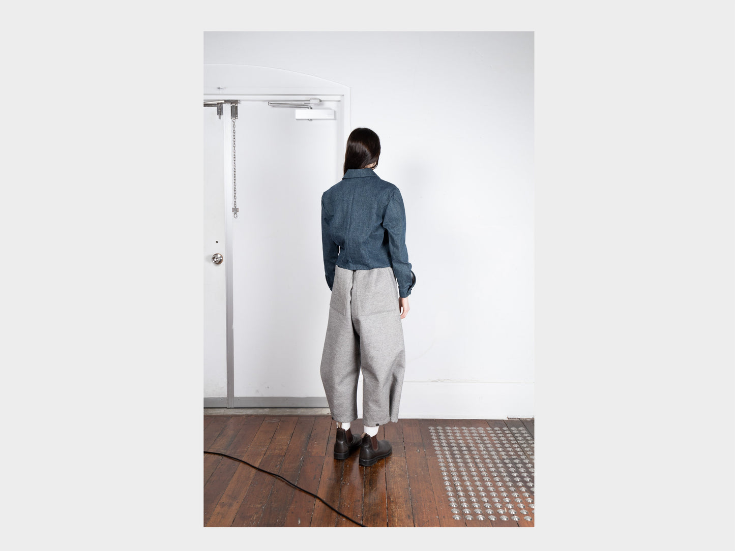 W-R19S1 "Regular Shirt" Fade Denim