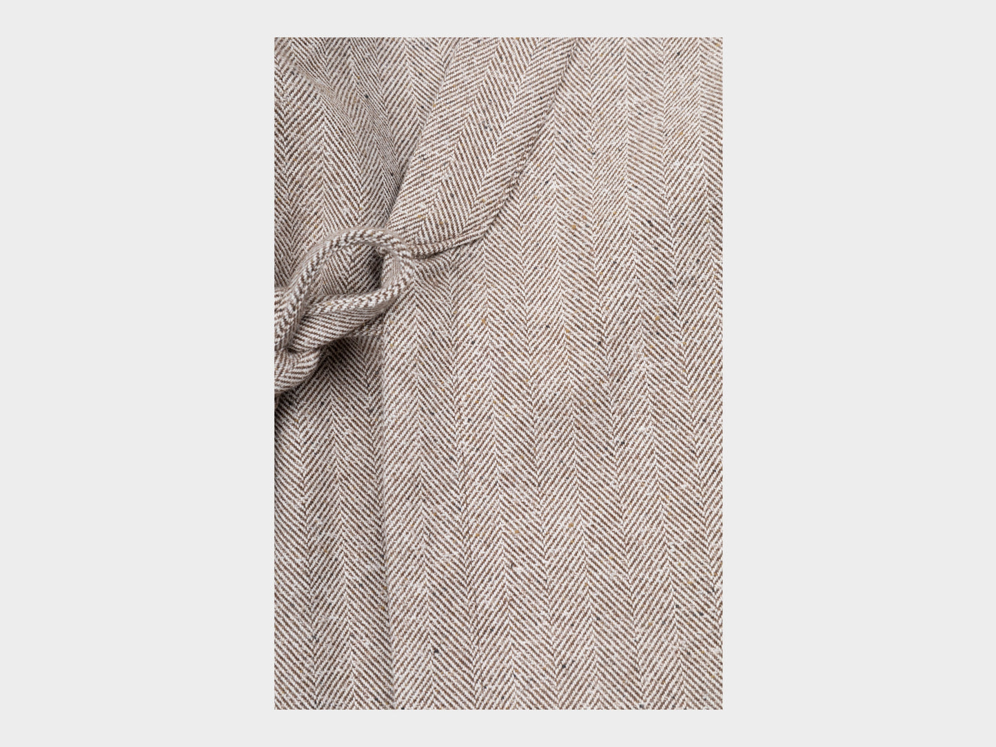 W-R19S8 "Jeogori Jacket" Gravel Herringbone