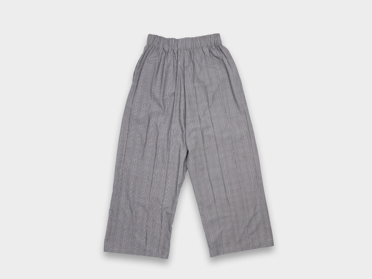 W-R20P3 "Tuck Pants" Grey Damp Cloth