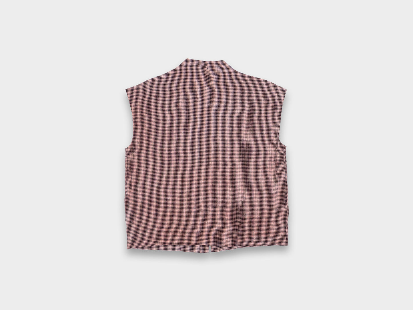 W-R20S5 "Zip Tank" Bengara Gingham