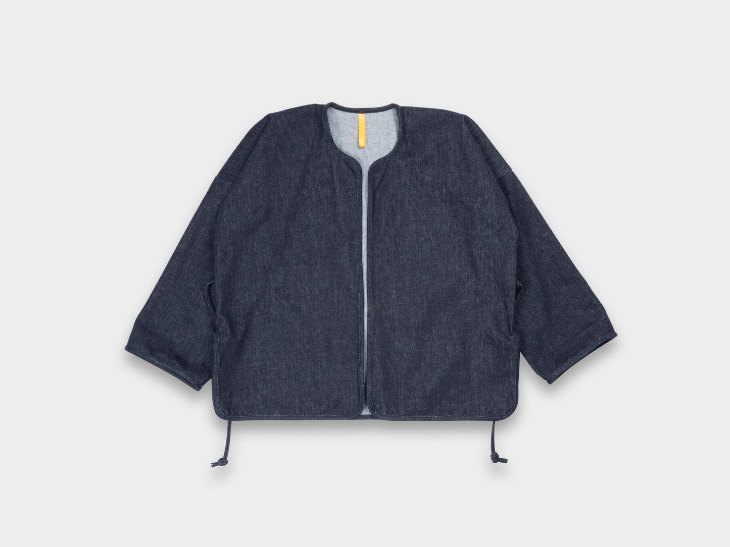 W-R20S7 "Cross Cardigan" Navy Slub Denim