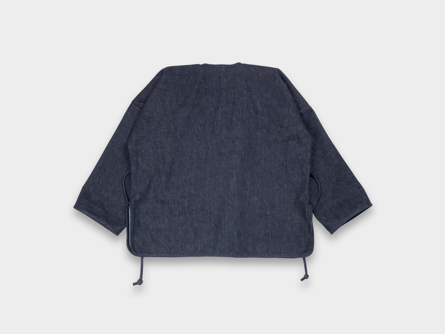 W-R20S7 "Cross Cardigan" Navy Slub Denim
