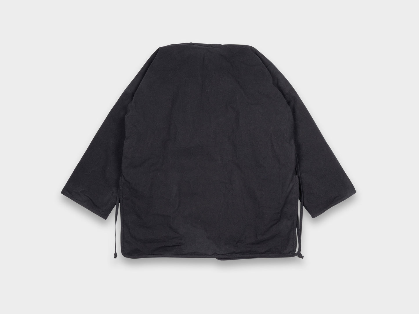 W–R21D7 "Down Cross Cardigan" Black Wax
