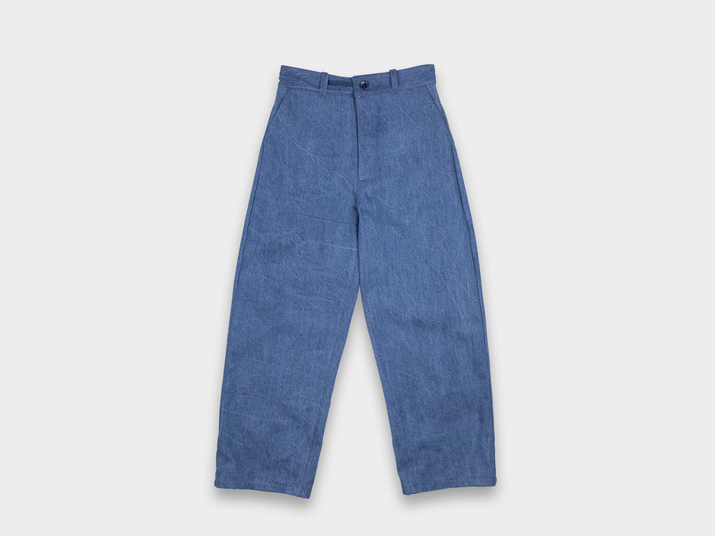 W–R21P4 "High-Wide Pants" Organic Stone Denim