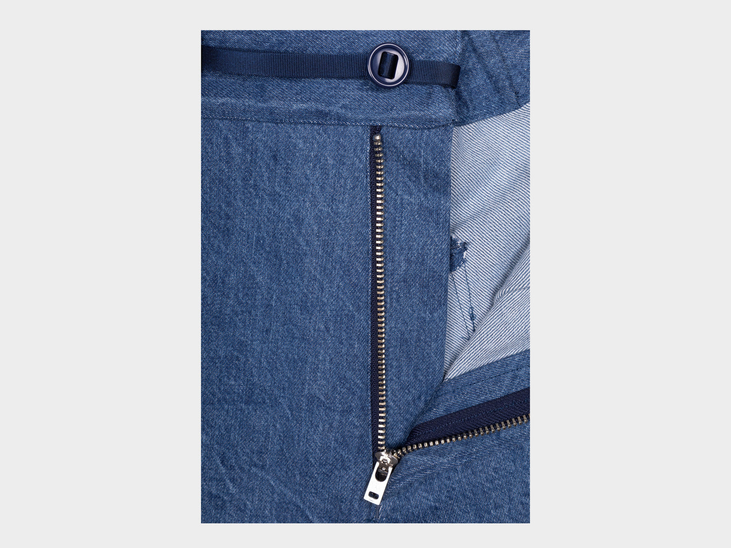 W–R21P4 "High-Wide Pants" Organic Stone Denim