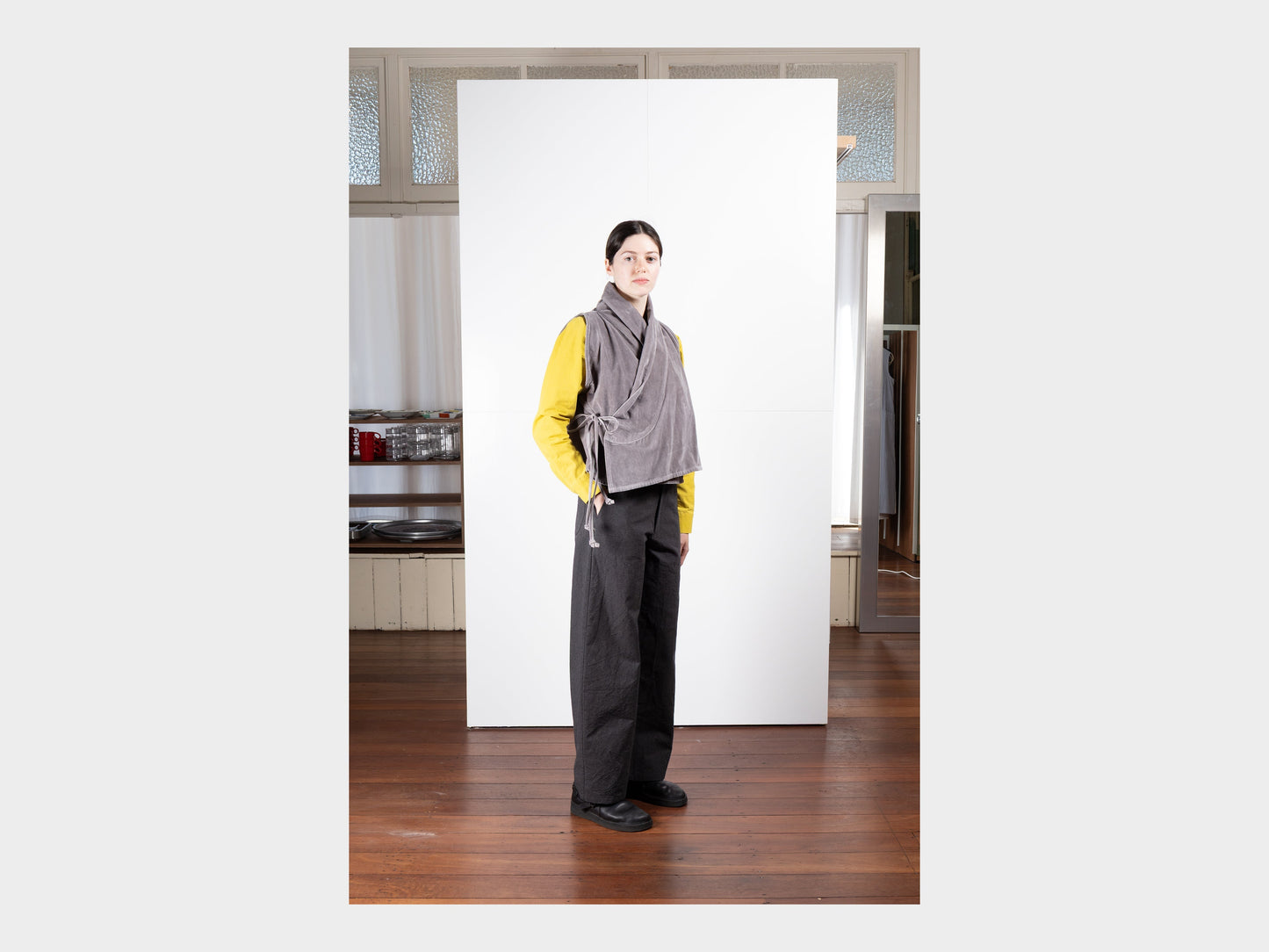 W–R21S8 "Jeogori Shirt" Cloud Velvet