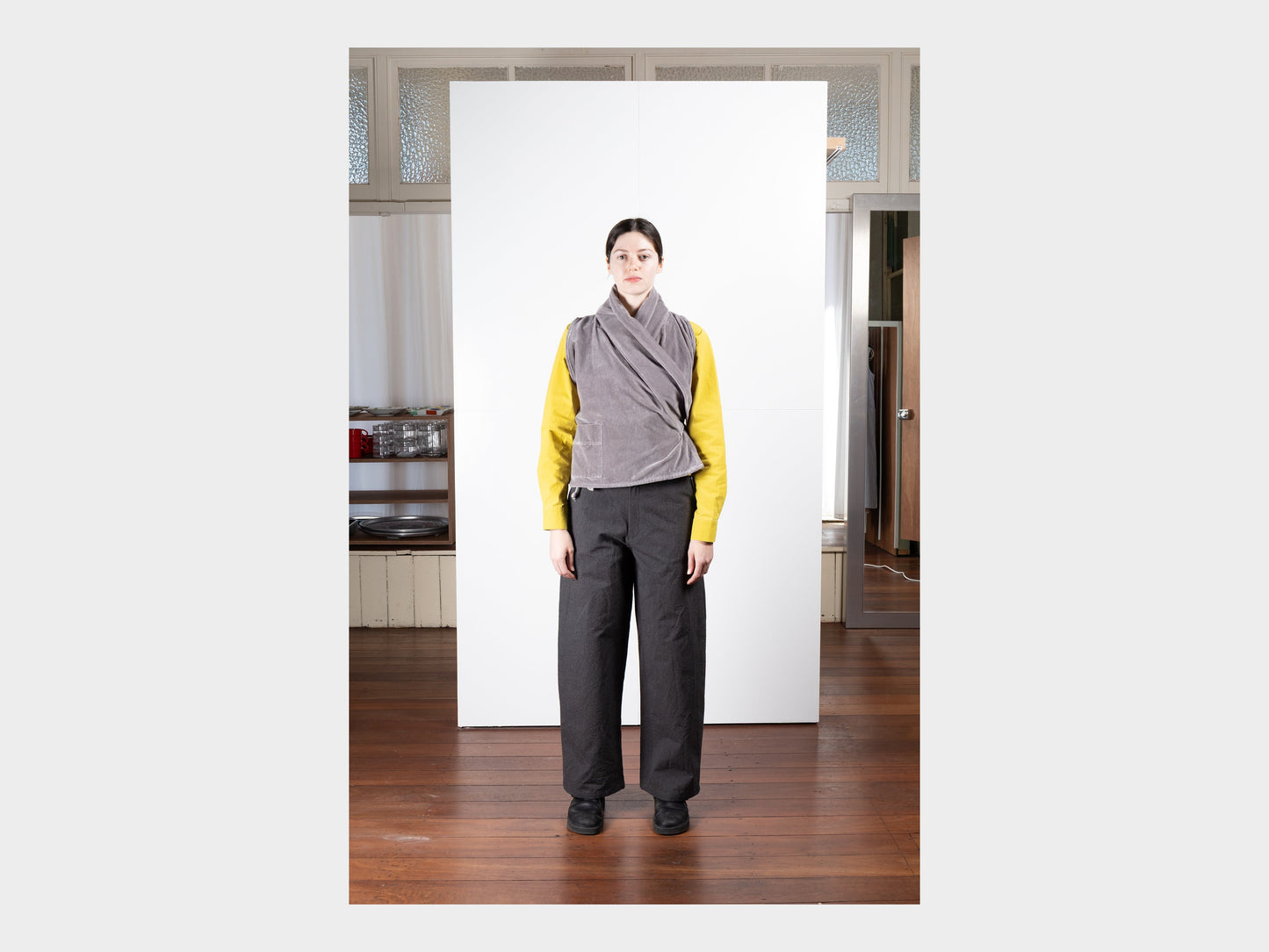 W–R21S8 "Jeogori Shirt" Cloud Velvet