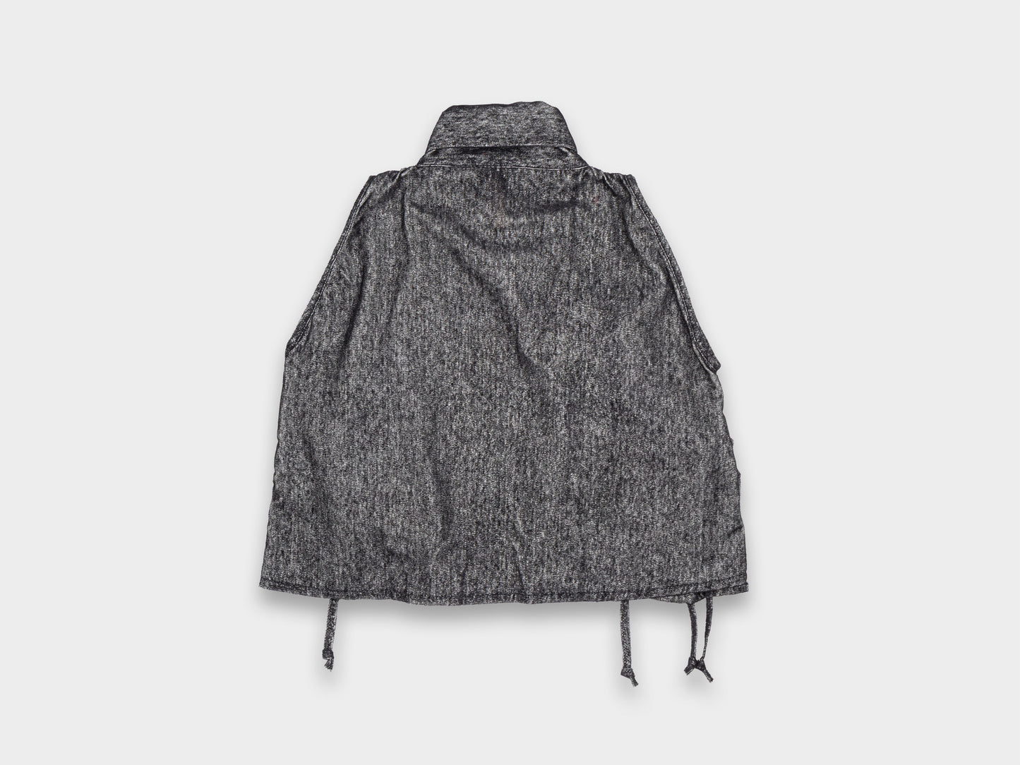 W-R20S8 "Jeogori Shirt" Black Pepper Velvet