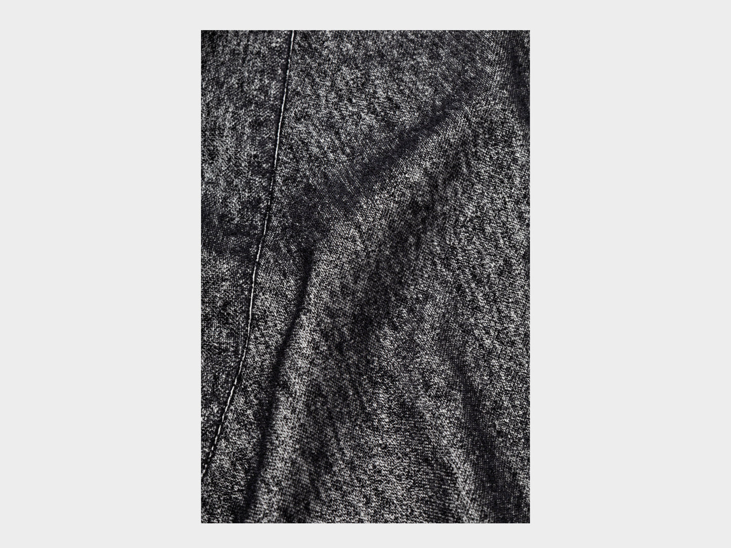 W-R20S8 "Jeogori Shirt" Black Pepper Velvet
