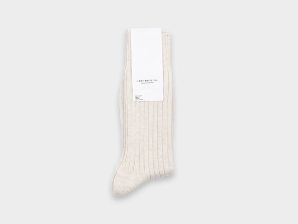 Lady White Co. Athletic Sock Natural