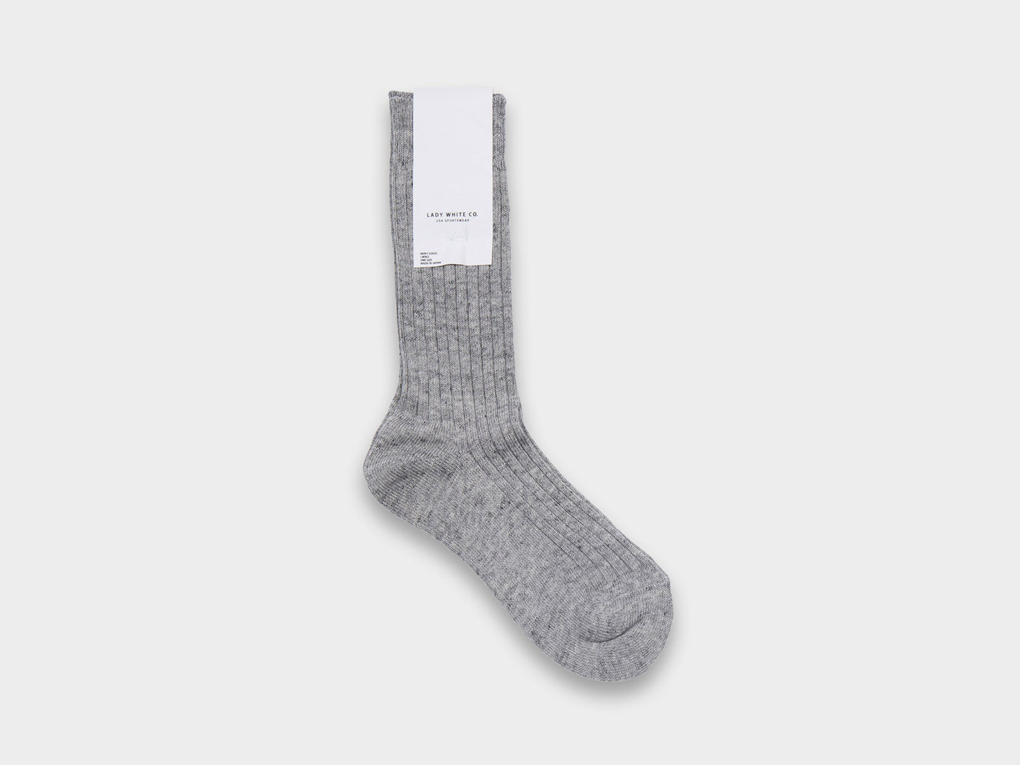 Lady White Co. Athletic Sock Grey