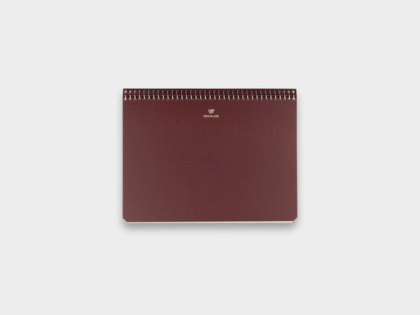 Postalco Notebook A5 Maroon Red
